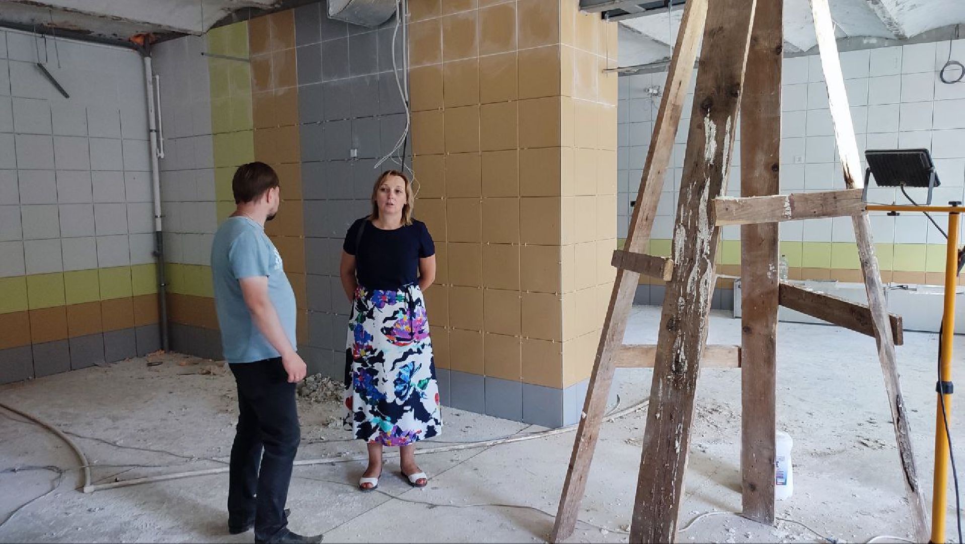 Верея, наро-фоминский городской округ, школа, капитальный ремонт, историческое здание, своды Монье, образование Подмосковья, губернатор Подмосковья