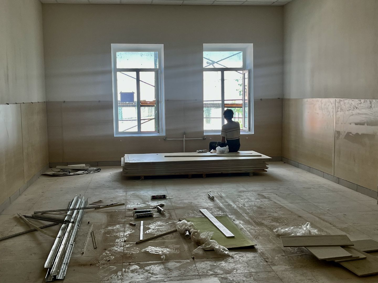 Верея, наро-фоминский городской округ, школа, капитальный ремонт, историческое здание, своды Монье, образование Подмосковья, губернатор Подмосковья