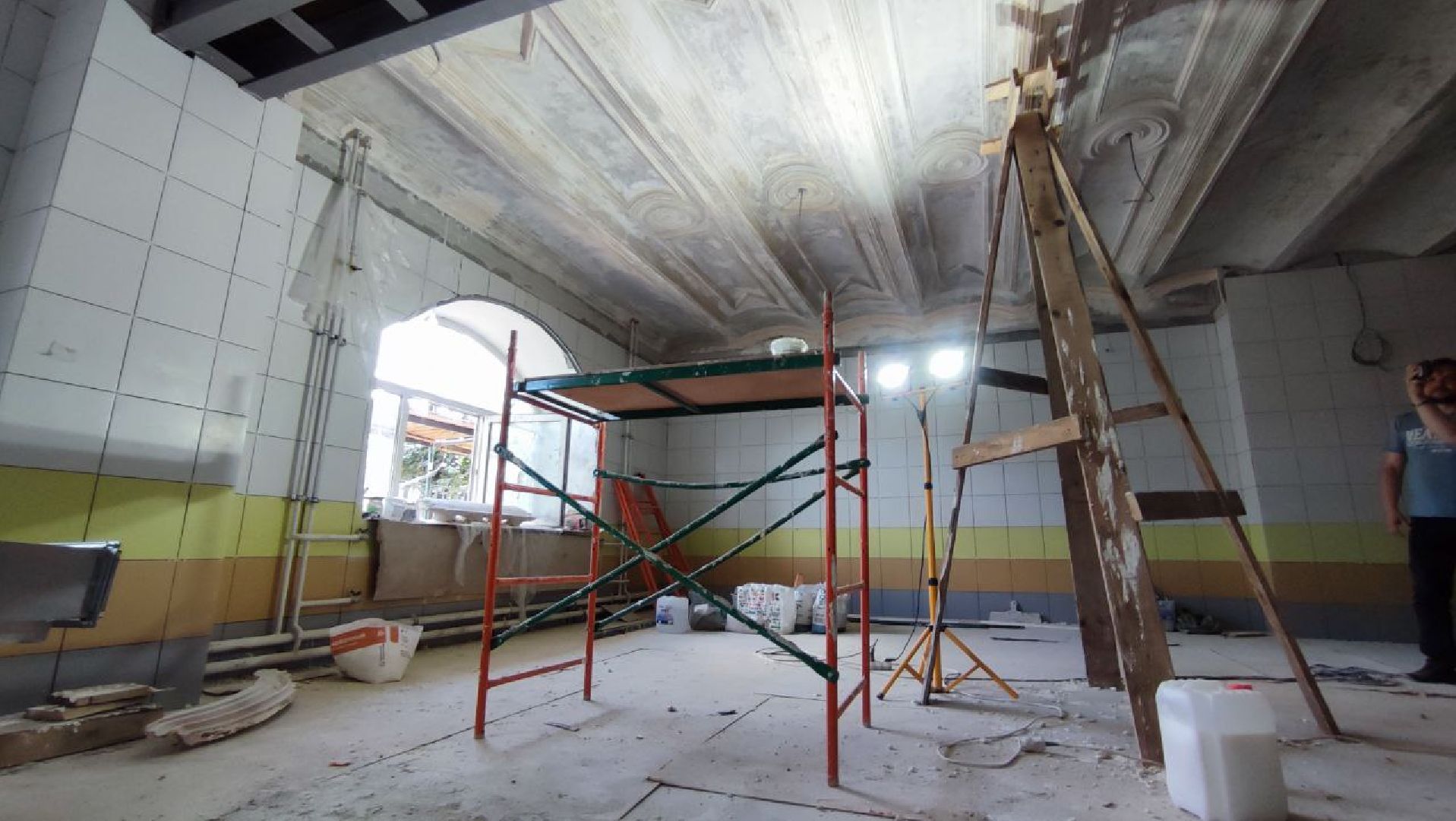 Верея, наро-фоминский городской округ, школа, капитальный ремонт, историческое здание, своды Монье, образование Подмосковья, губернатор Подмосковья