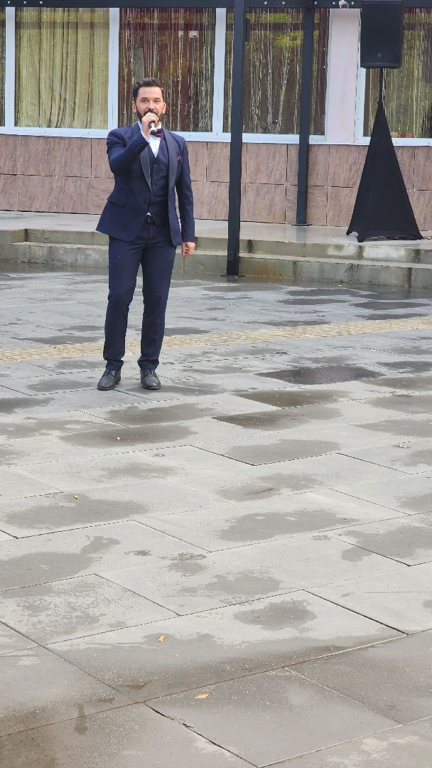 Долгопрудный, театр «Город», День физкультурника, зарядка