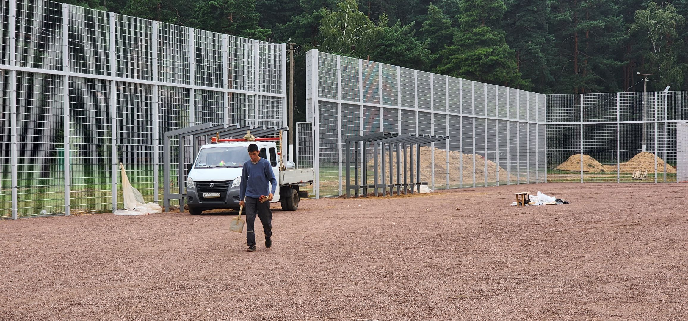Кузьминский лесопарк, тренажерная площадка, воркаут, Котельники