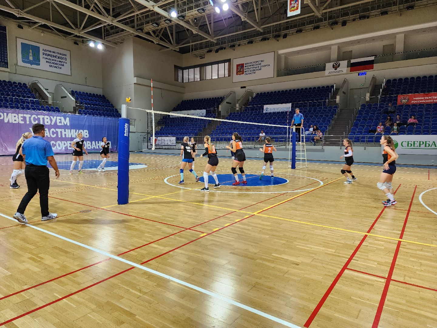 Раменское, спорт, финал кубка губернатора по волейболу, Раменская команда заняла второе место