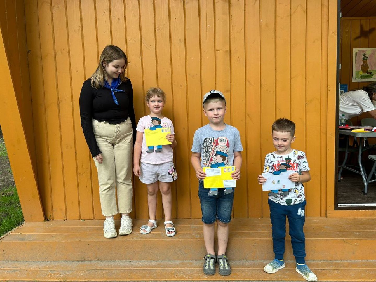 Мастер-класс, парк, письмо, дети