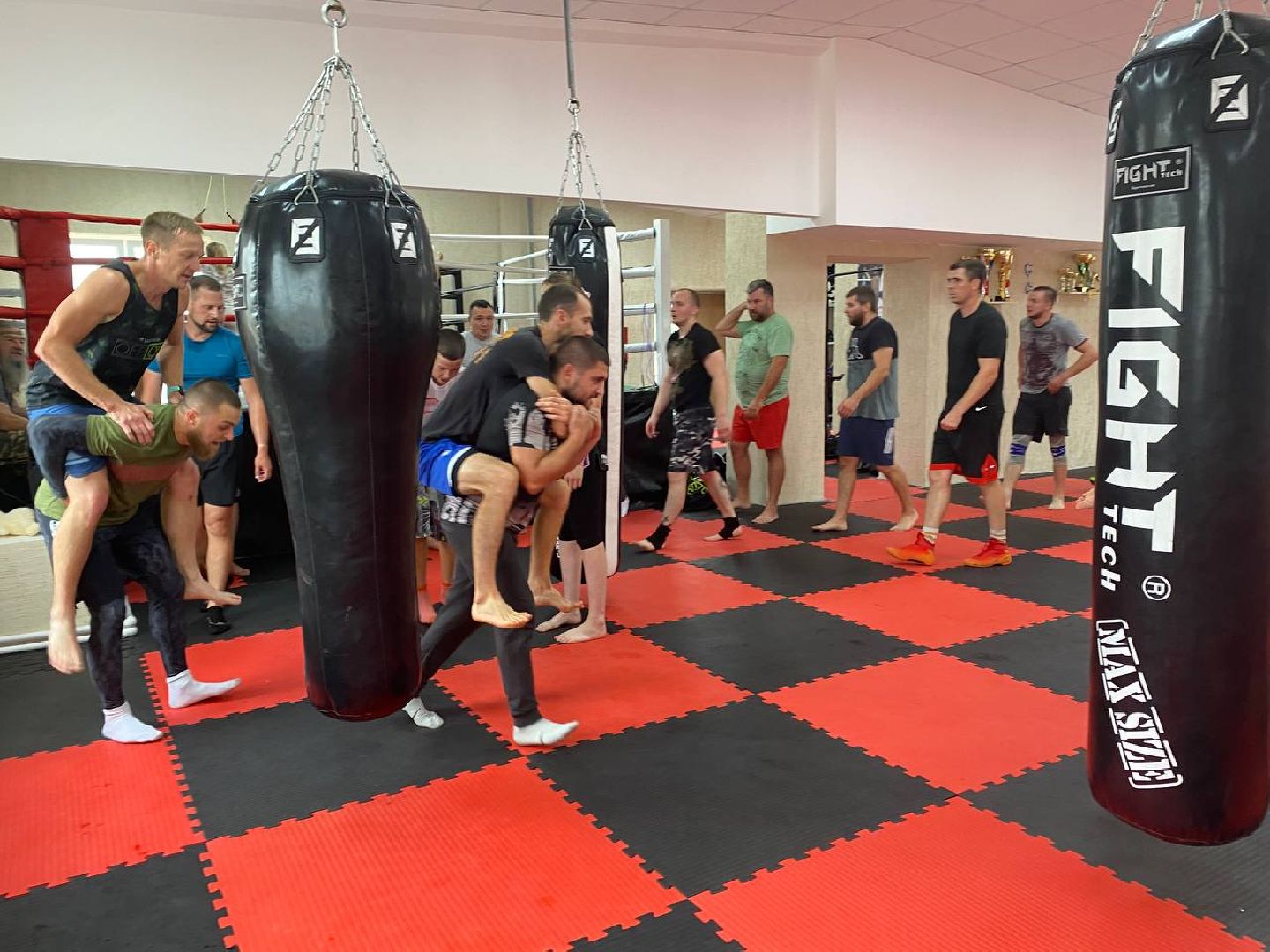 Чехов, спорт, бойцовский клуб, тренировка, День физкультурника