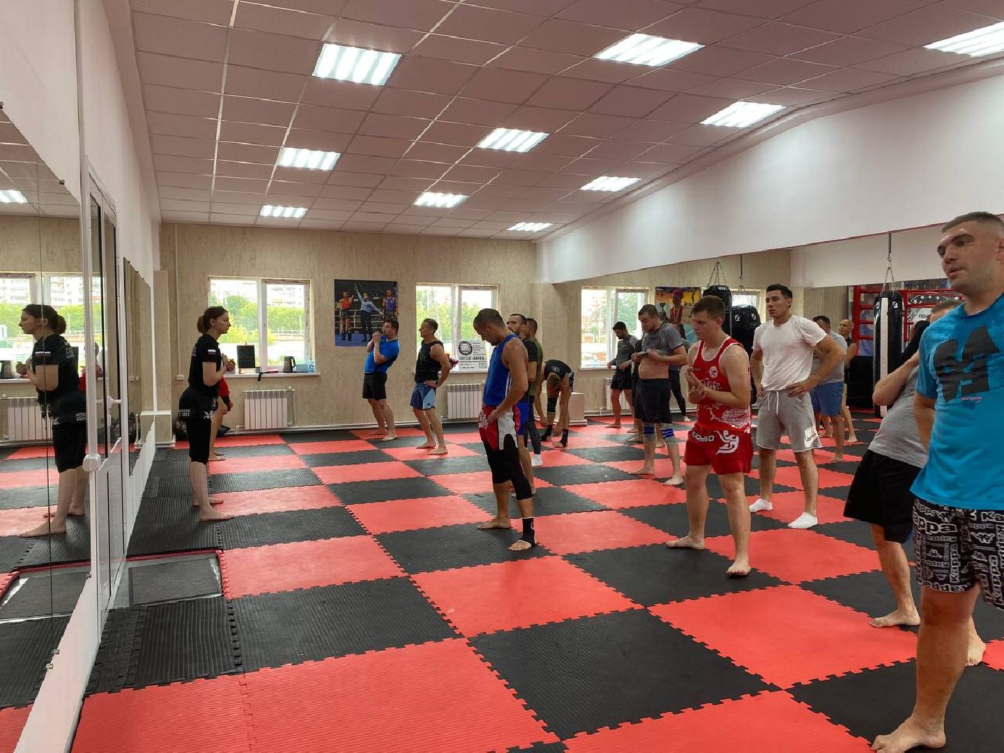 Чехов, спорт, бойцовский клуб, тренировка, День физкультурника