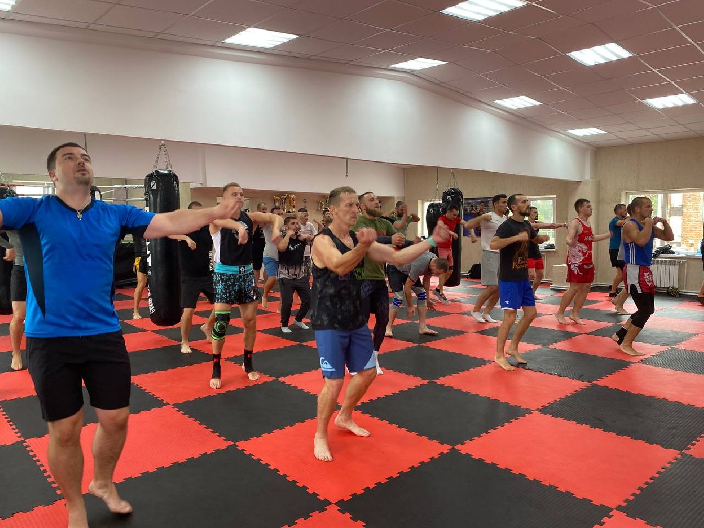 Чехов, спорт, бойцовский клуб, тренировка, День физкультурника