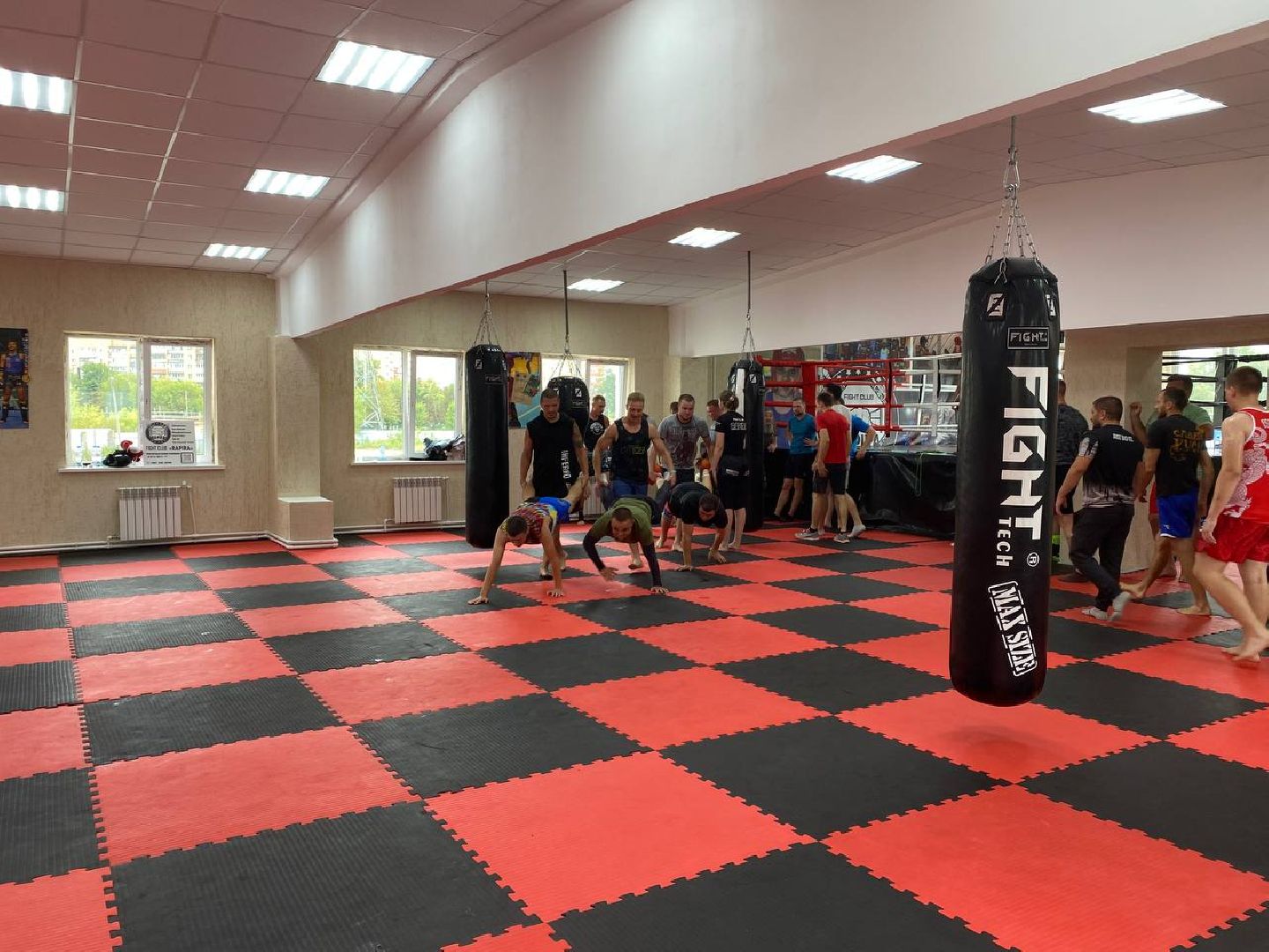 Чехов, спорт, бойцовский клуб, тренировка, День физкультурника