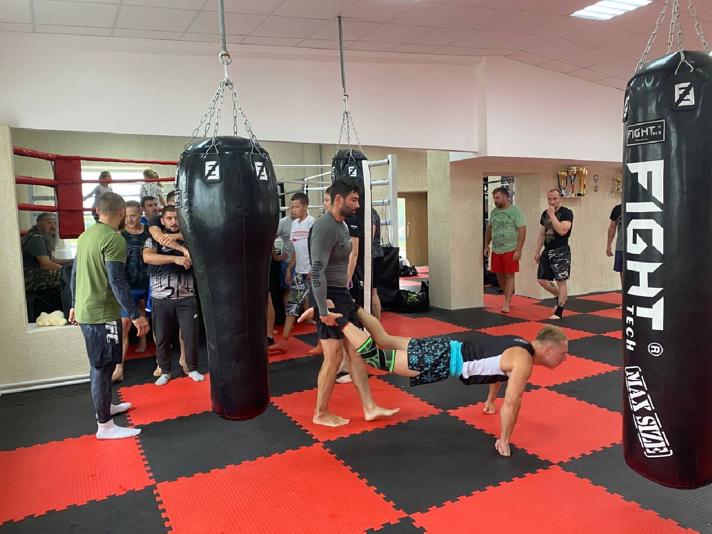 Чехов, спорт, бойцовский клуб, тренировка, День физкультурника