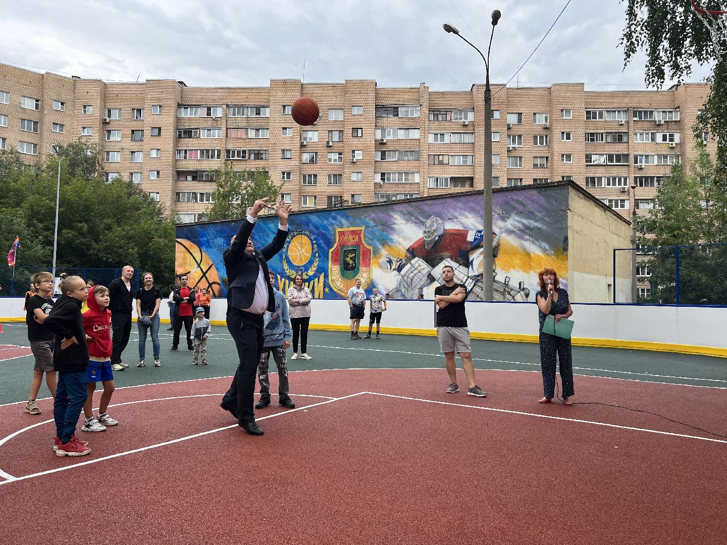 Химки, спорт, спортивная площадка, День физкультурника