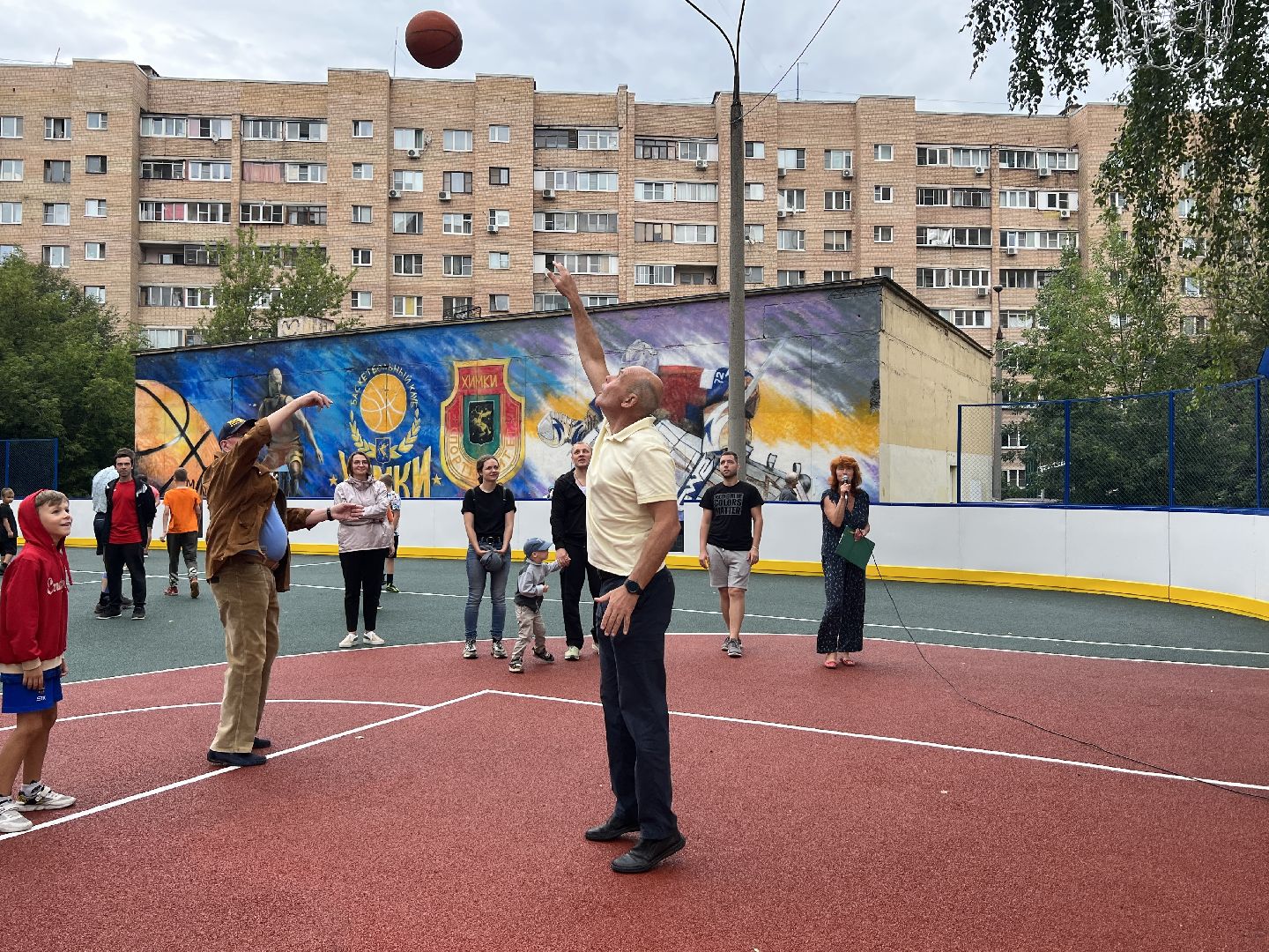 Химки, спорт, спортивная площадка, День физкультурника
