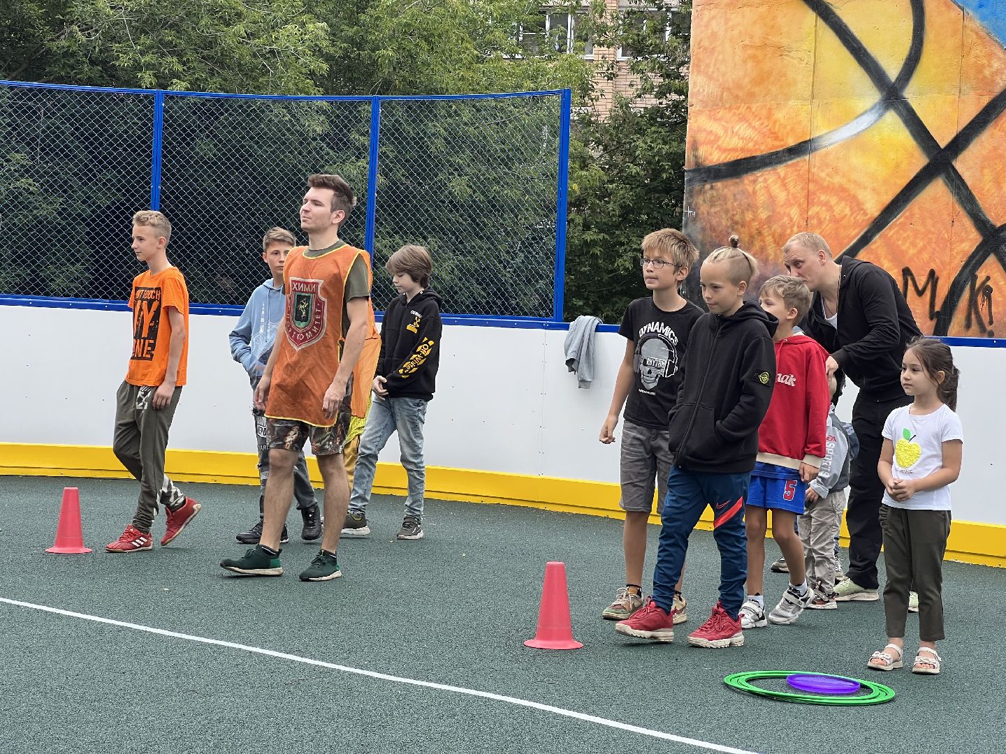 Химки, спорт, веселые старты, День физкультурника, дети