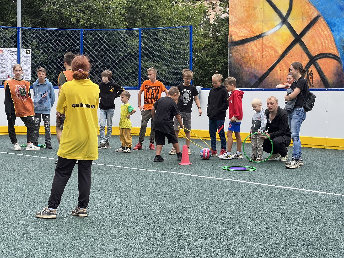 Химки, спорт, веселые старты, День физкультурника, дети