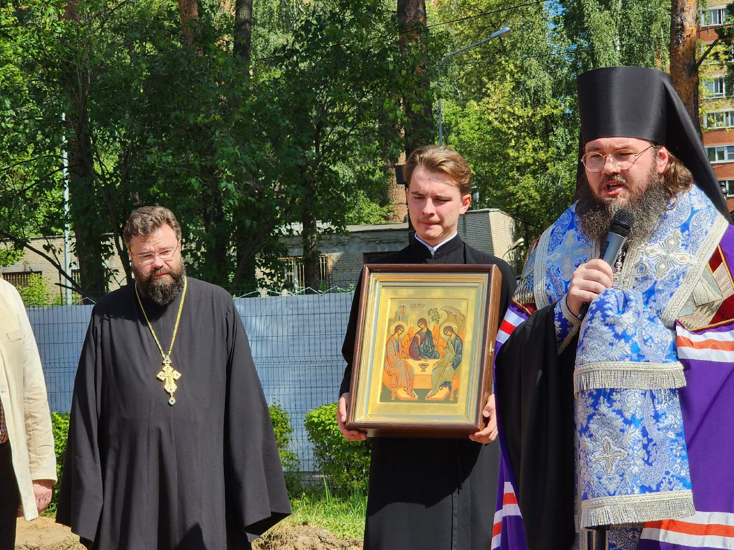 Строительство храма, Мытищи, епископ Фома