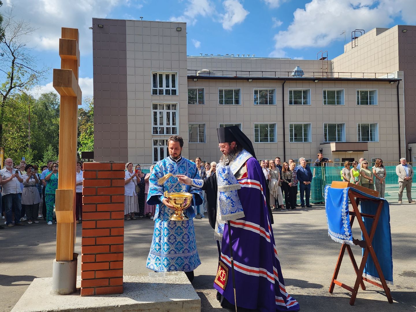 Строительство храма, Мытищи, епископ Фома