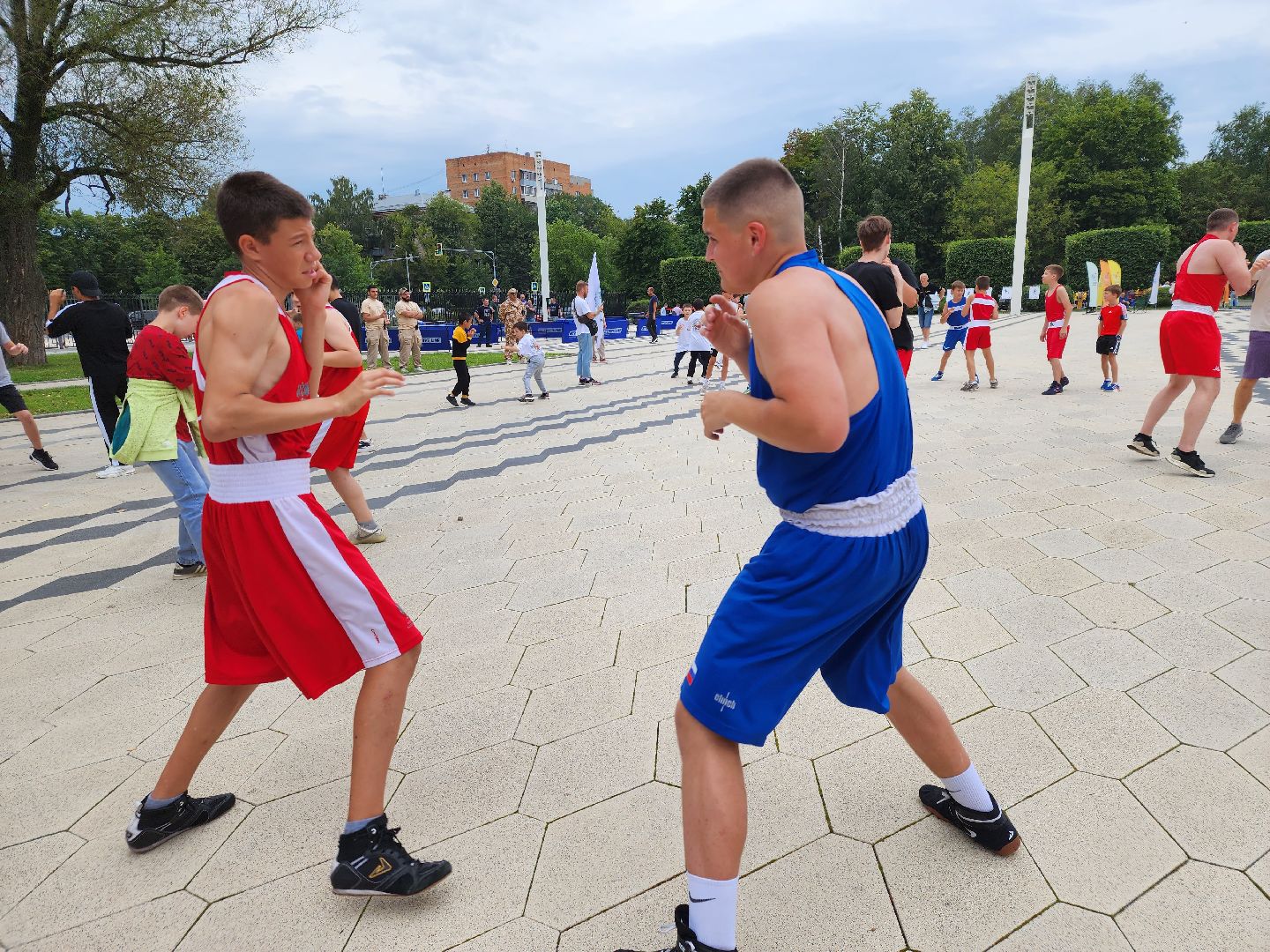 Сергей Акопян, бокс, Мытищи, день физкультурника,