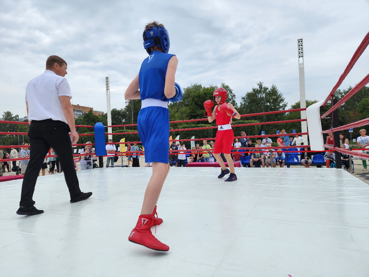 Сергей Акопян, бокс, Мытищи, день физкультурника,