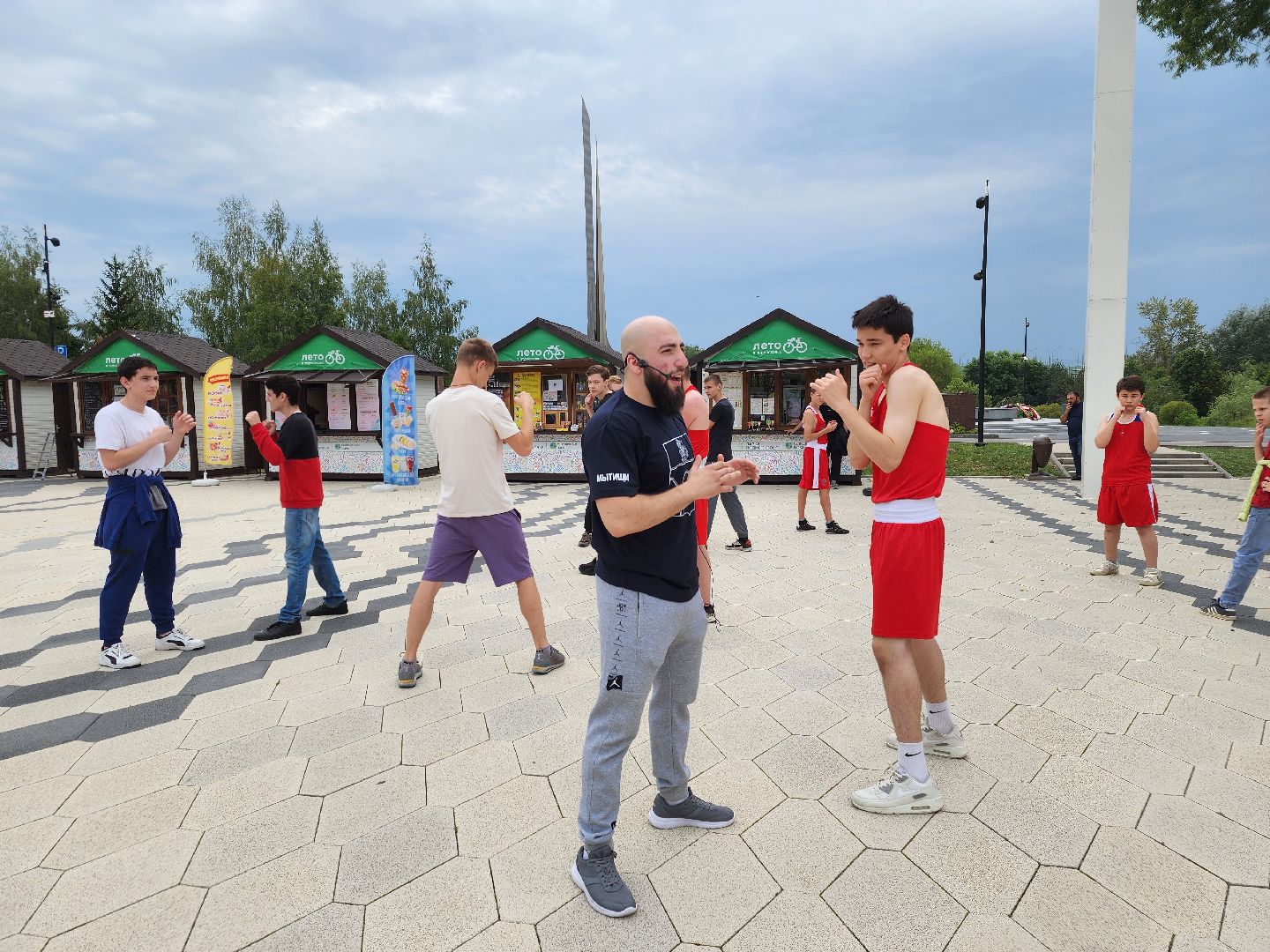 Сергей Акопян, бокс, Мытищи, день физкультурника,