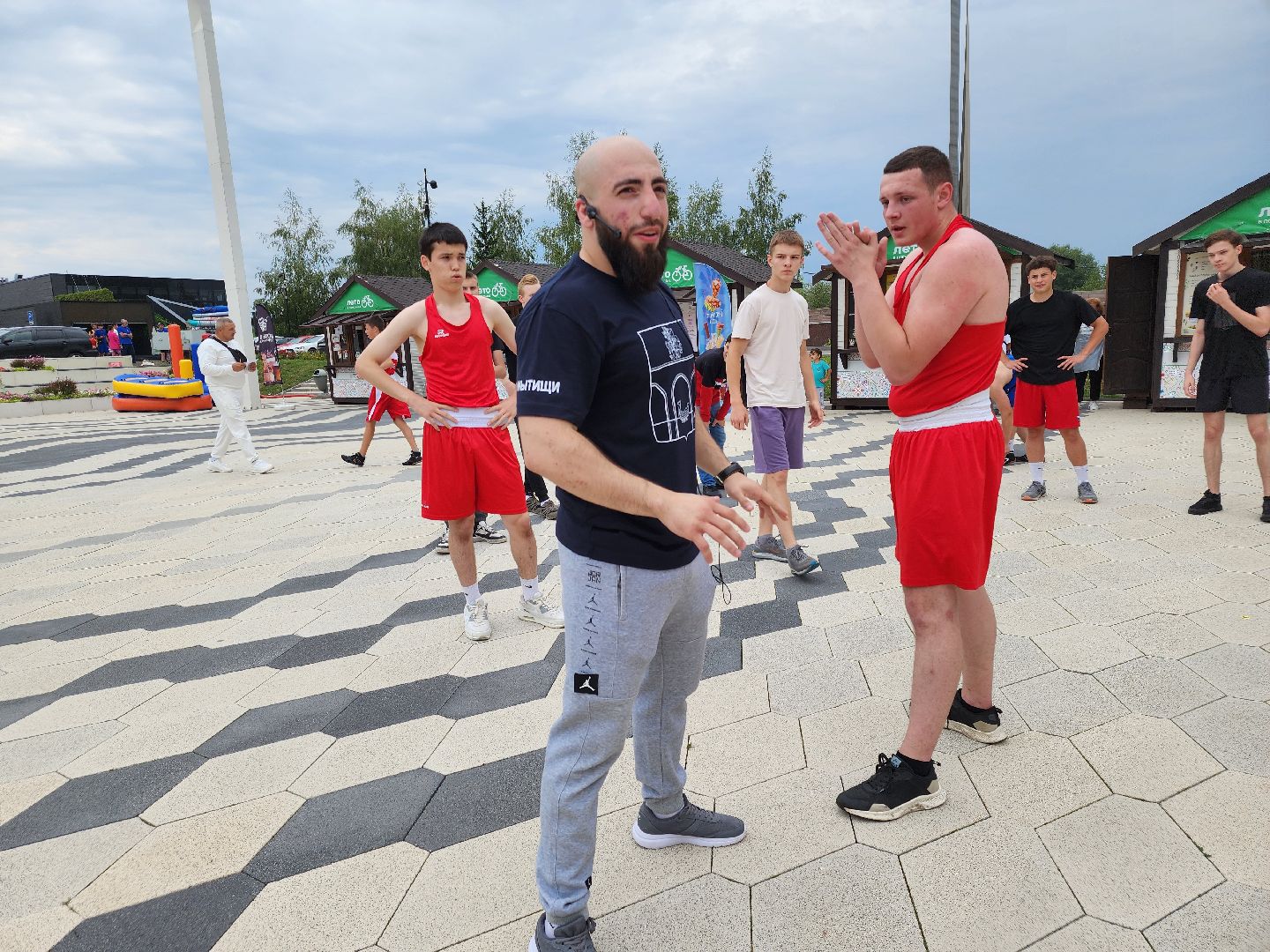 Сергей Акопян, бокс, Мытищи, день физкультурника,