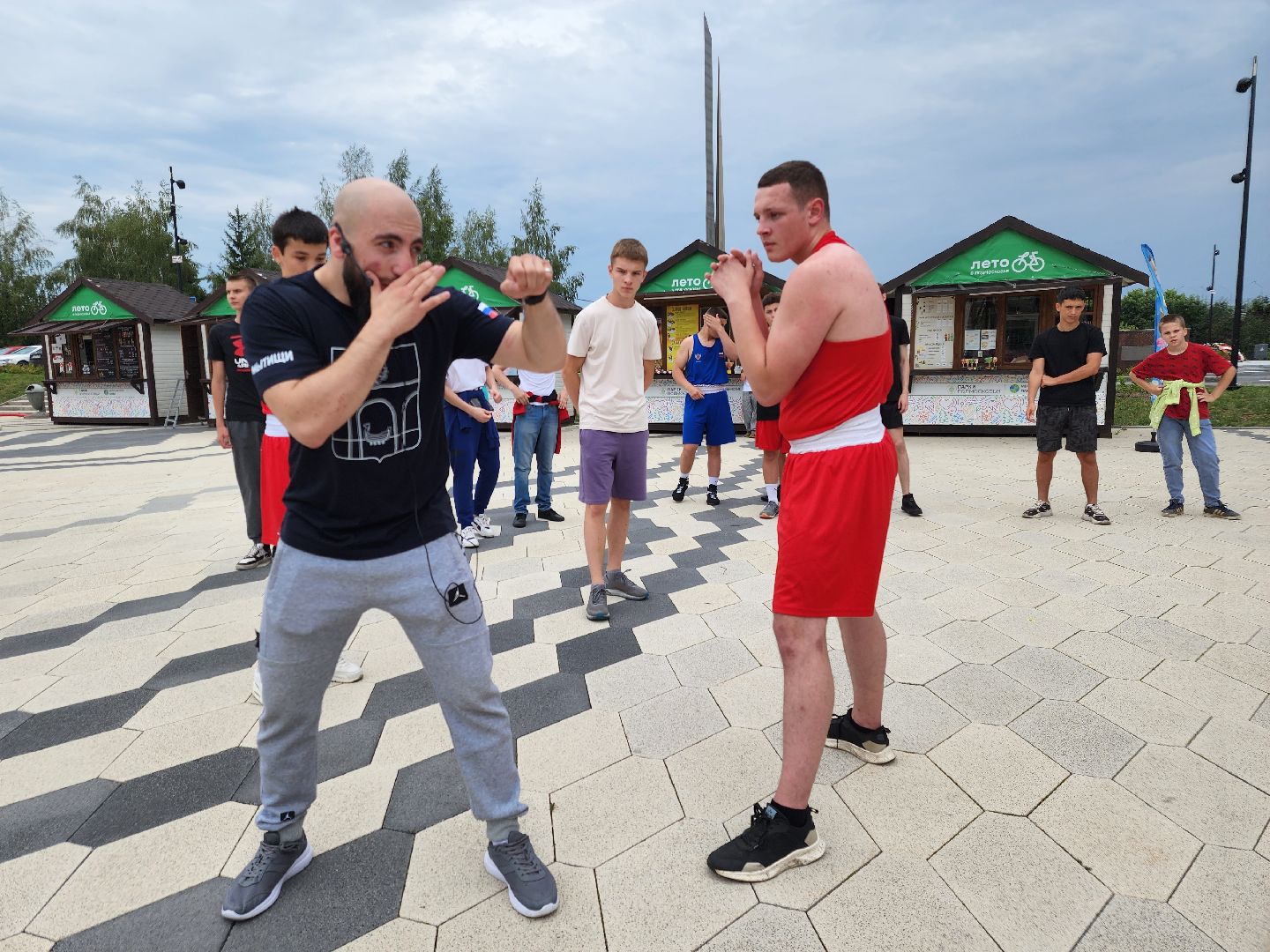 Сергей Акопян, бокс, Мытищи, день физкультурника,