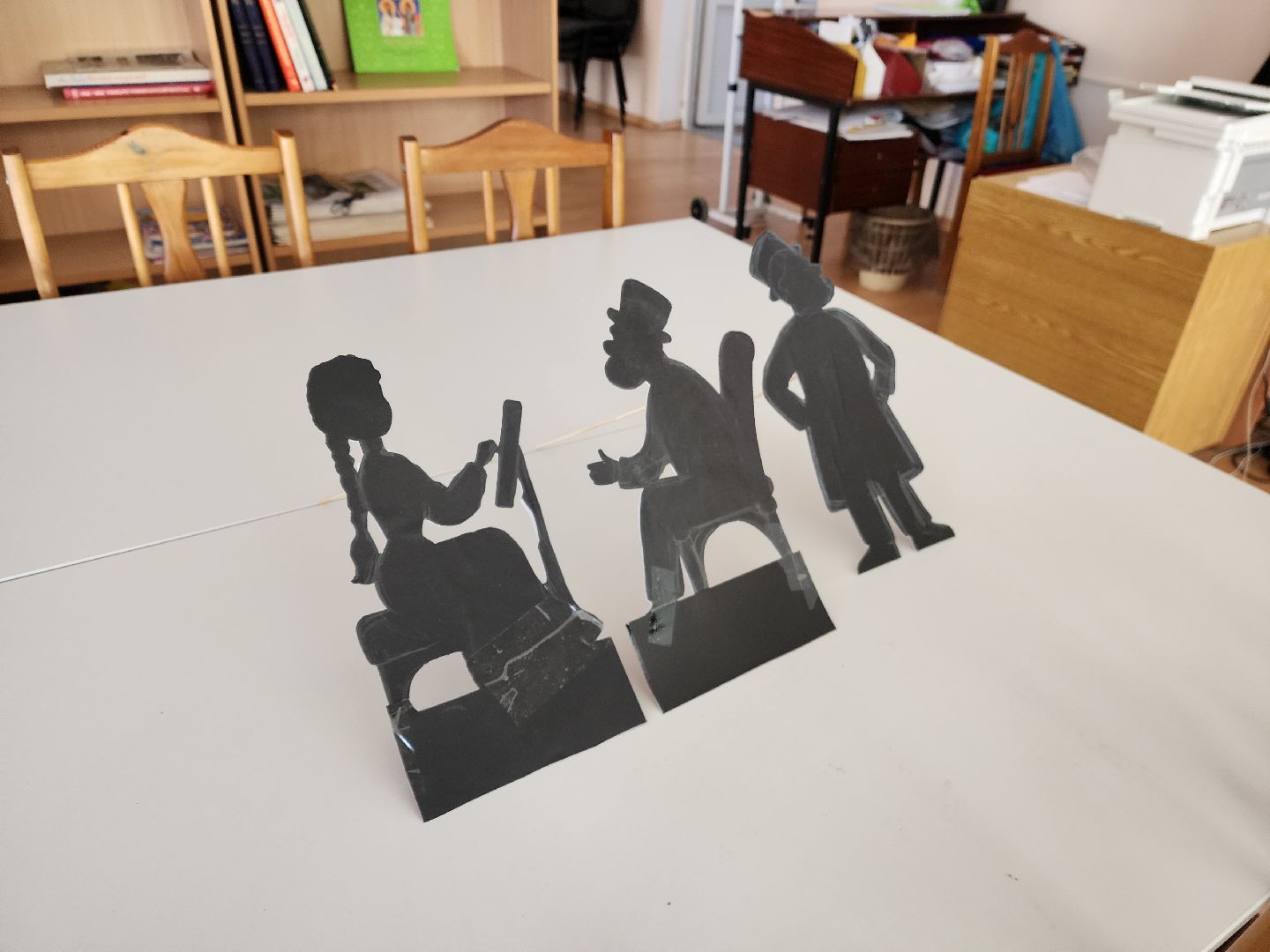 Красноармейск, Пушкинский, библиотекари, театр теней