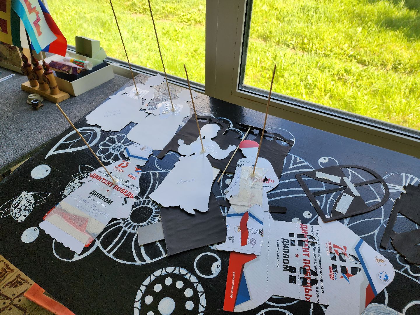 Красноармейск, Пушкинский, библиотекари, театр теней