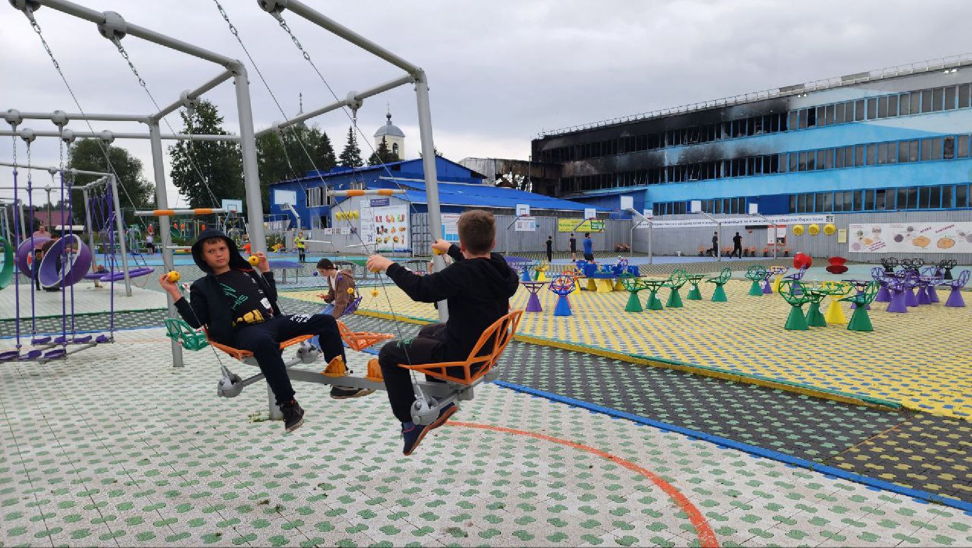 Дмитров, Фабрика Леко, Пожар