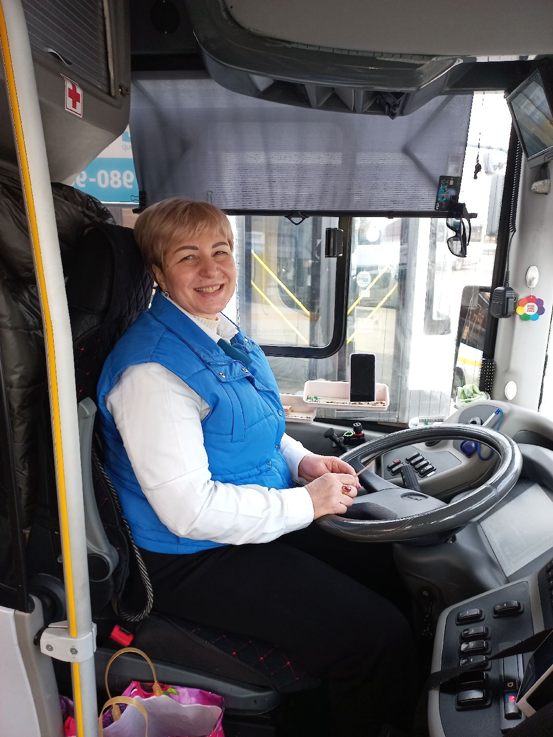 женщина-водитель, водитель автобуса, Раменское, транспорт, профессия