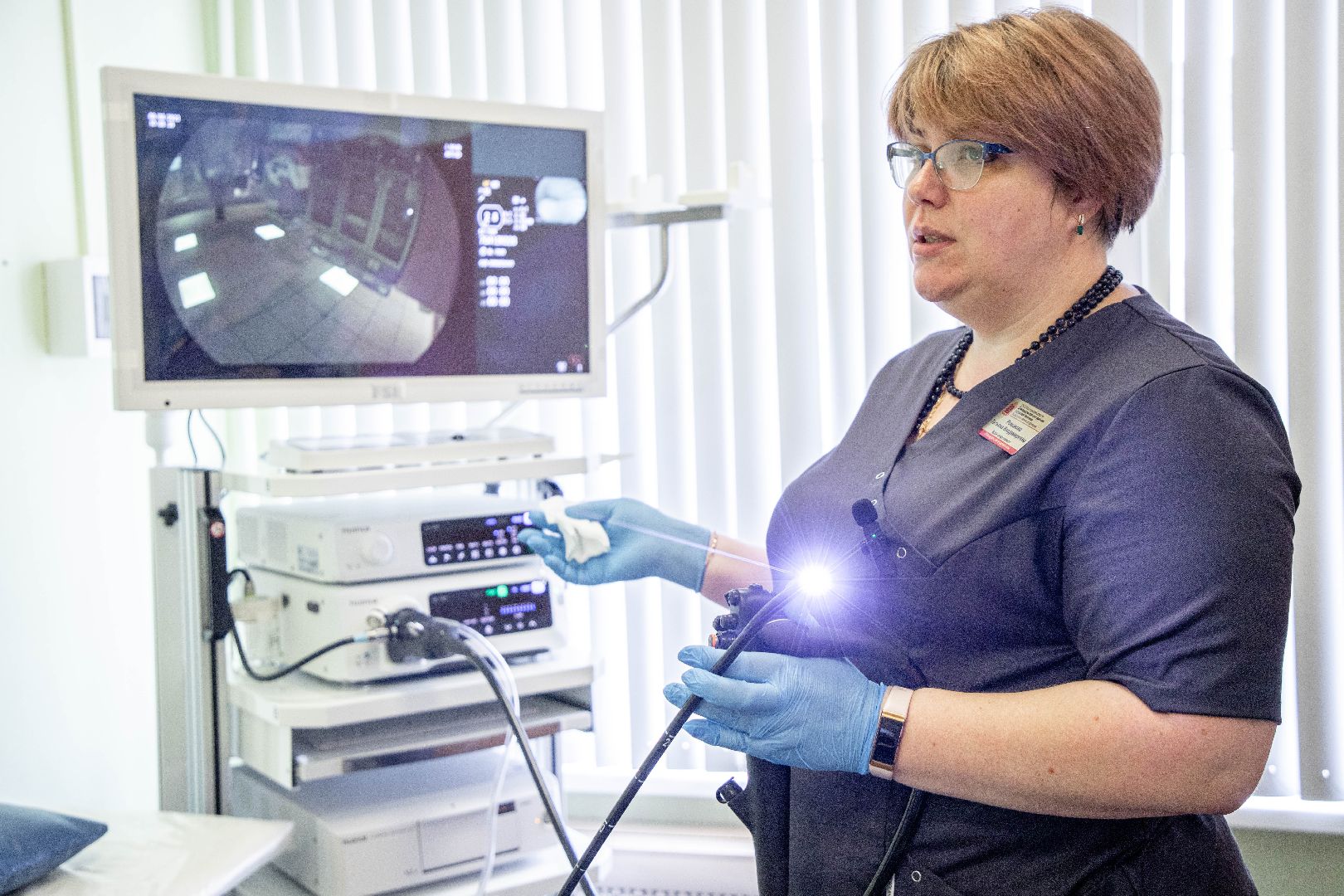 эндоскопическое оборудование, Домодедовская больница