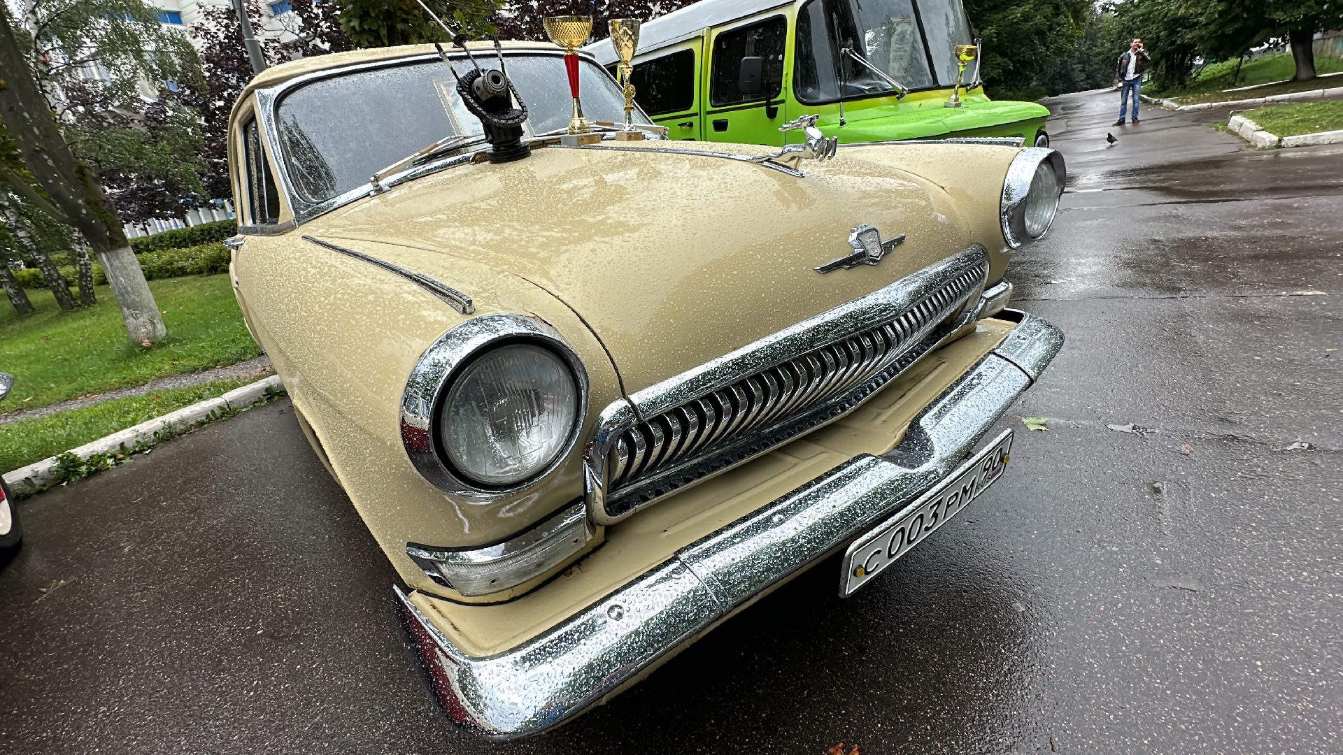 Одинцово, Мотоклуб, Ретроавтомобили, Волга