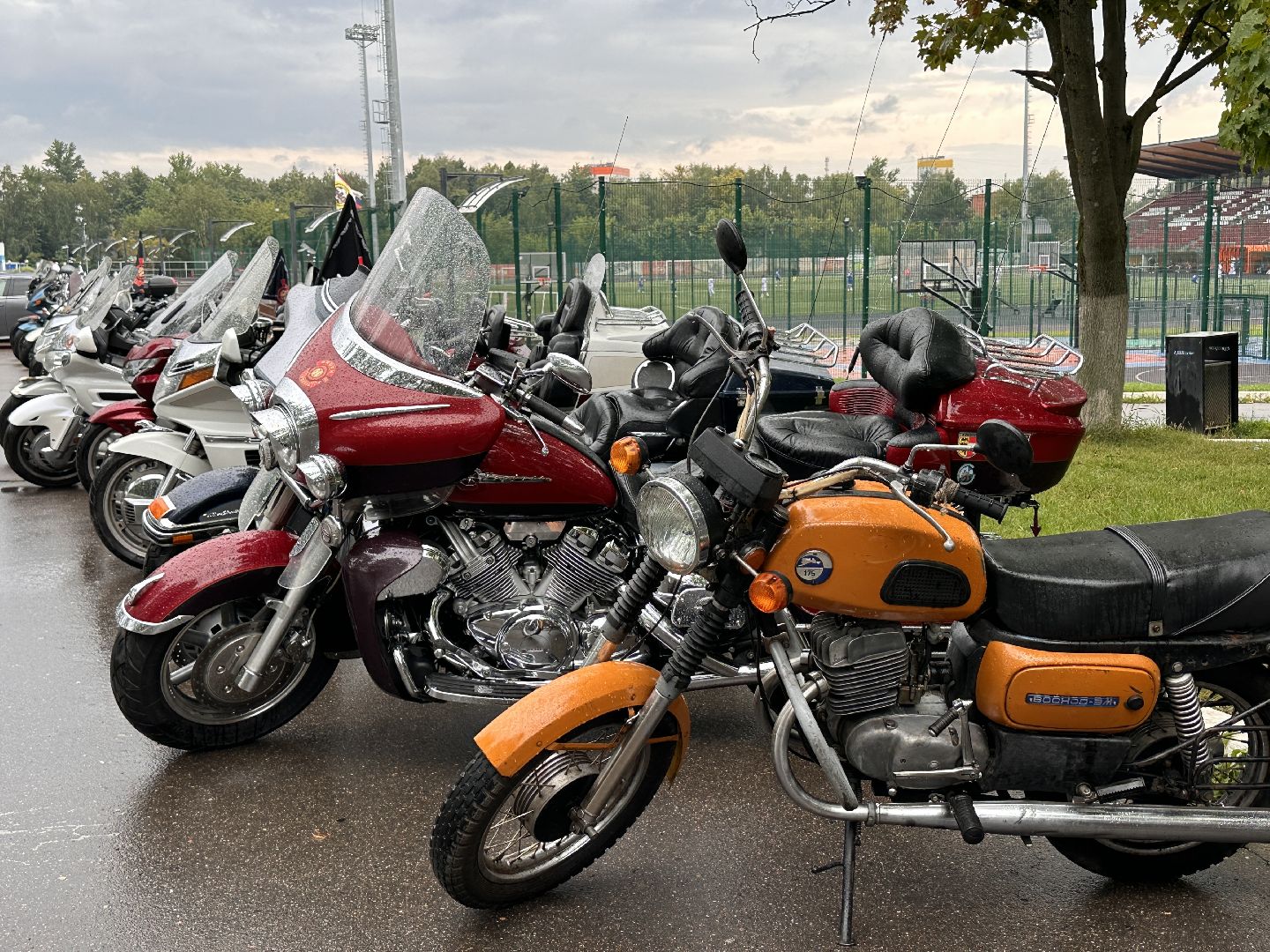 Одинцово, Мотоклуб, Ретроавтомобили, Волга