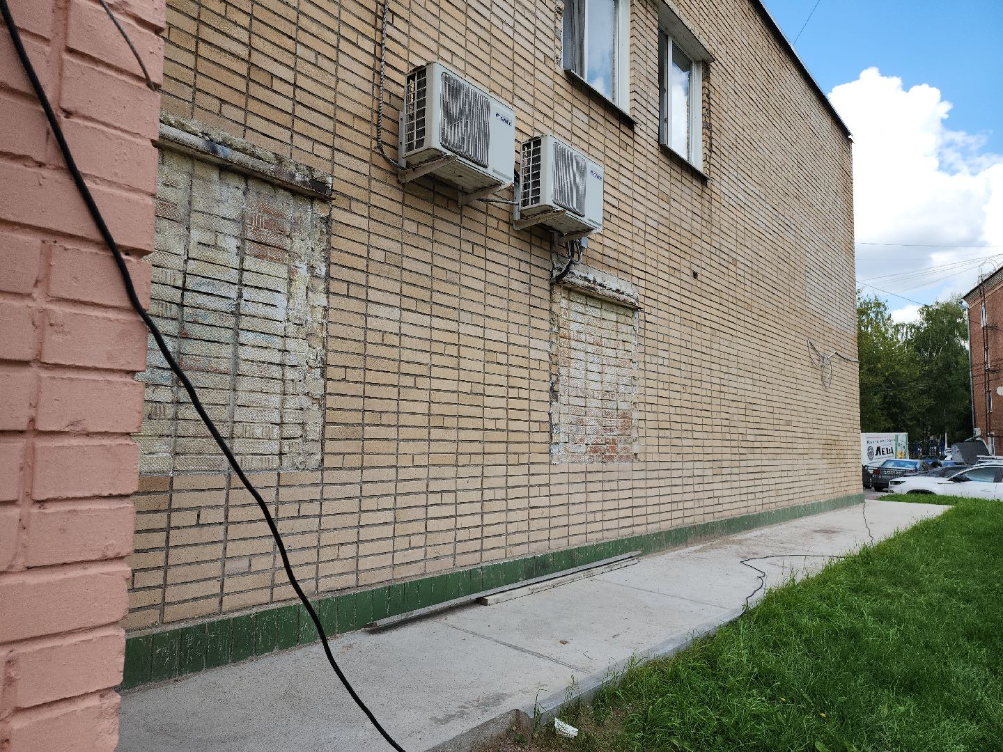 отчистка стен зданий, Домодедово