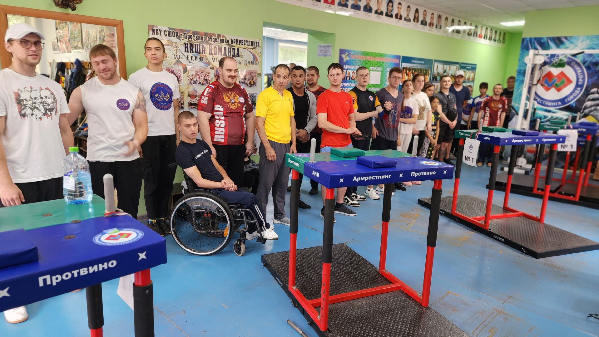 спорт, спортивная школа, Протвино, турнир, армрестлинг, День физкультурника