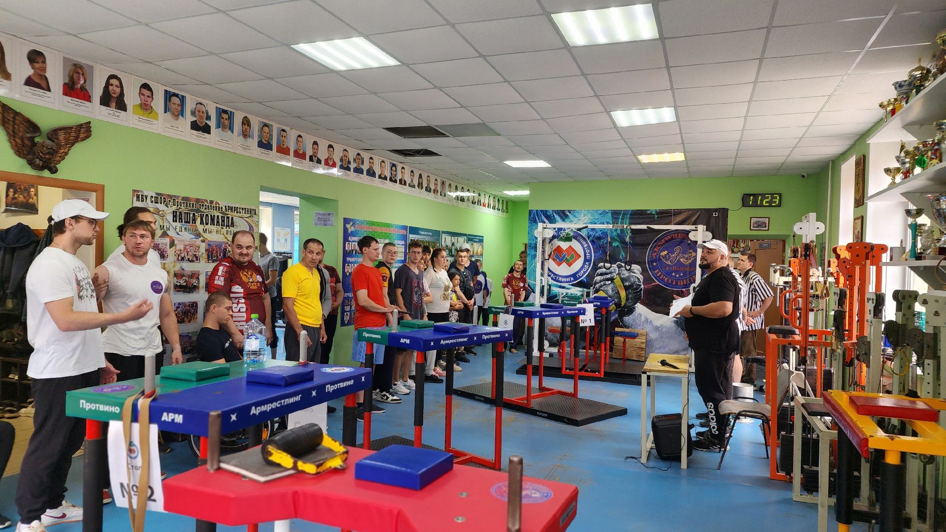 спорт, спортивная школа, Протвино, турнир, армрестлинг, День физкультурника