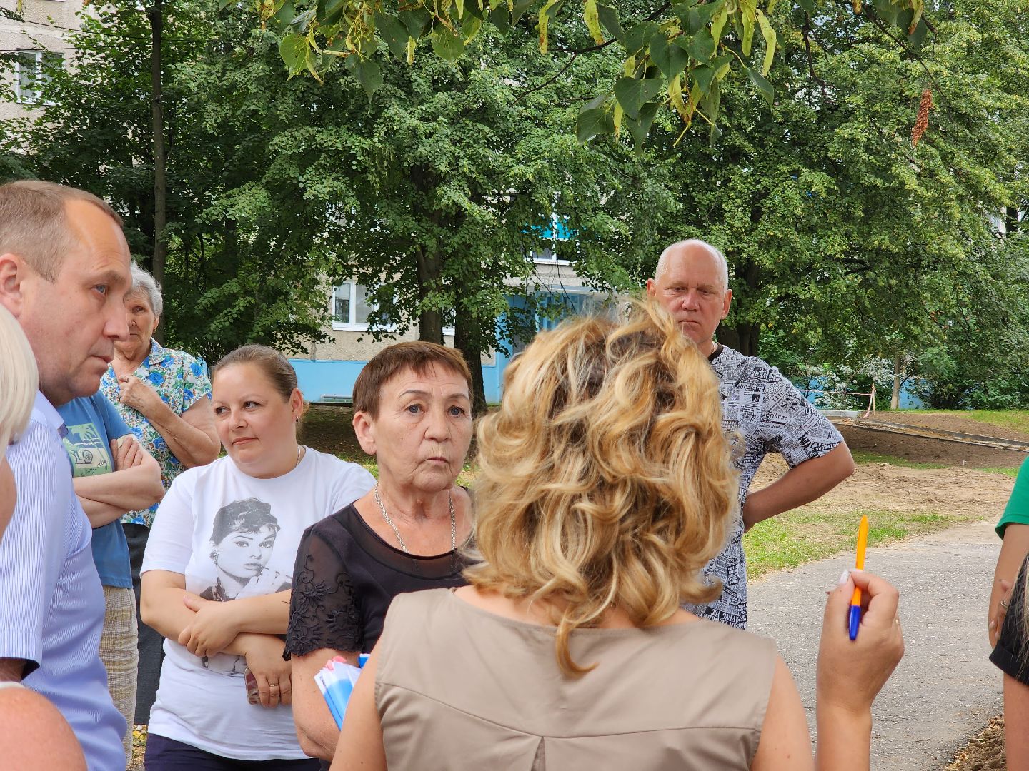 жители, Воскресенск, дворы, благоустройство дворов,