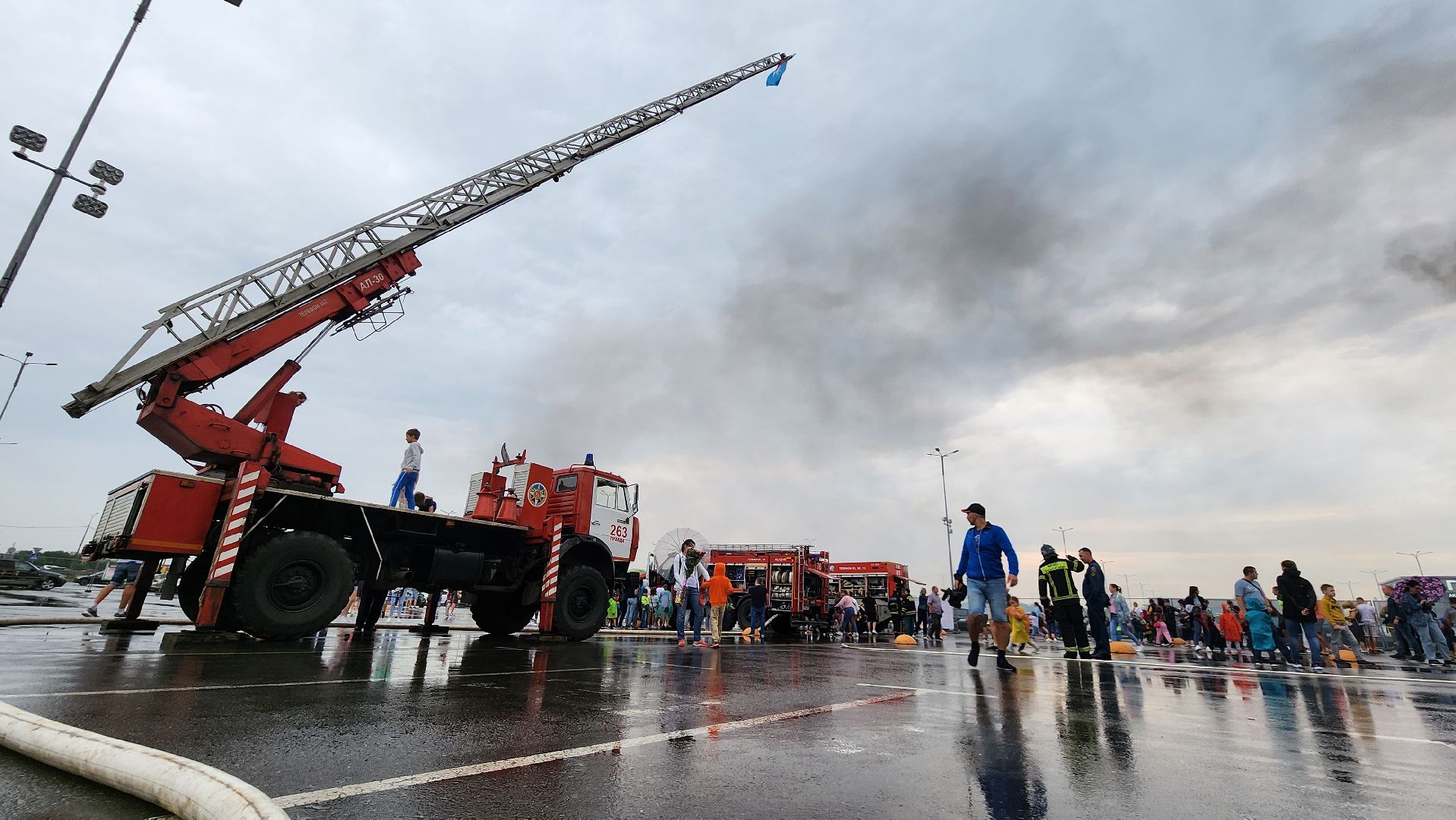 Пушкино, Пушкинский округ, МЧС, МЧС России, безопасность, пожарные каникулы, дети, безопасность, Пушкино Парк, ТРЦ