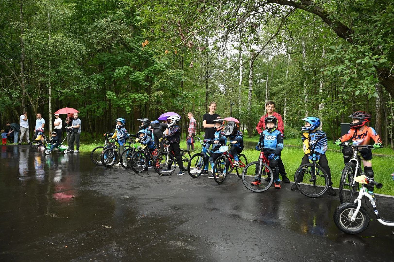 Ступино, день физкультурника, беговел