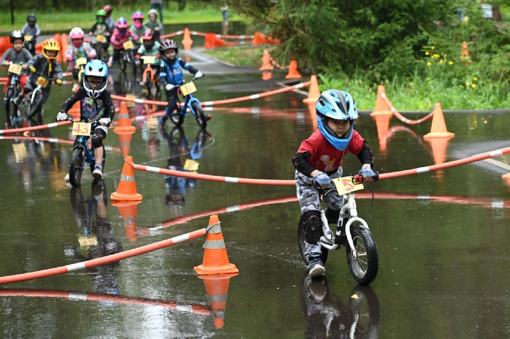 Ступино, день физкультурника, беговел