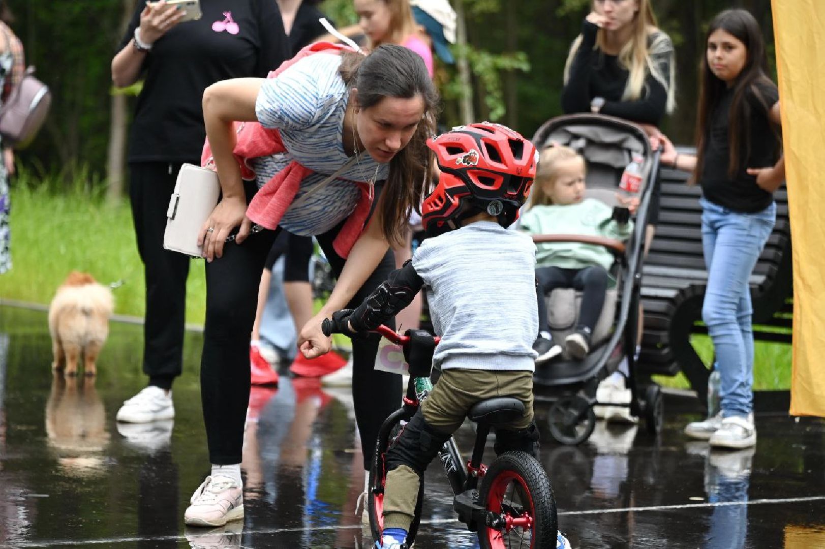 Ступино, день физкультурника, беговел
