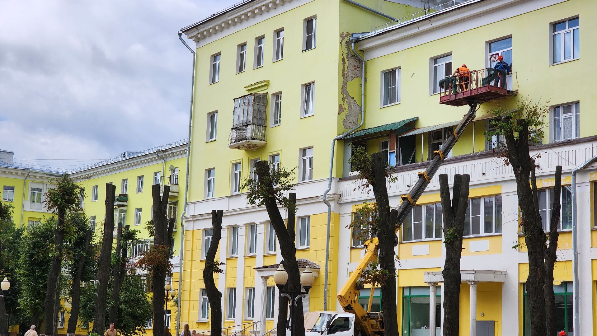 Ступино, благоустройство, балконы