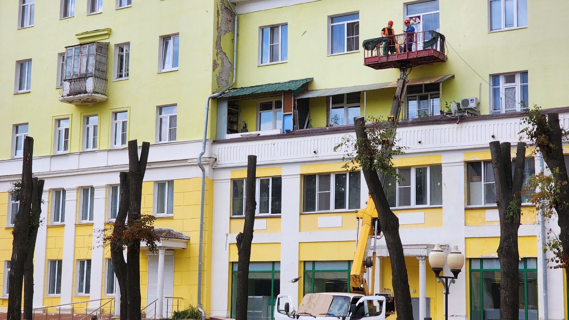 Ступино, благоустройство, балконы