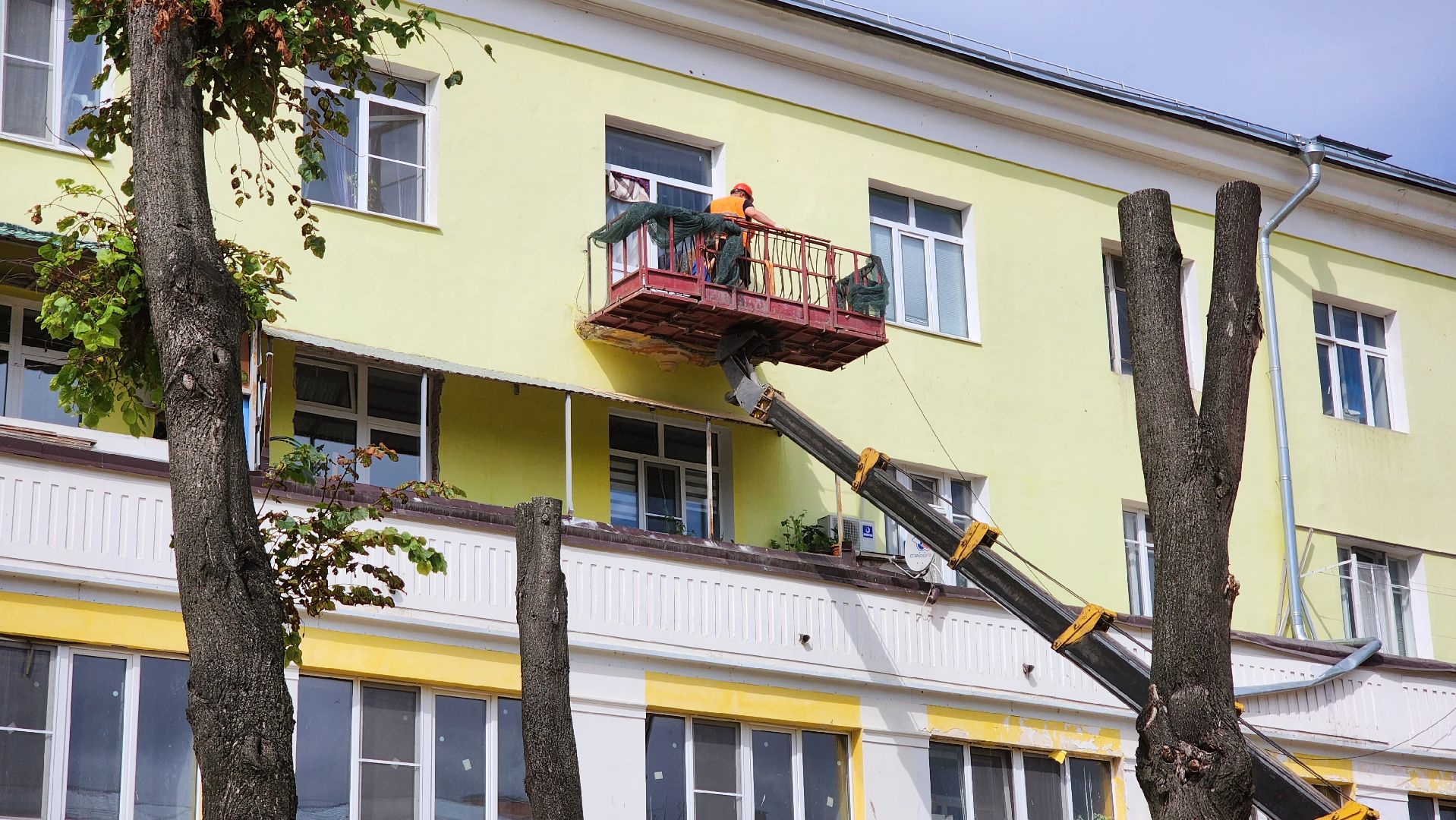 Ступино, благоустройство, балконы