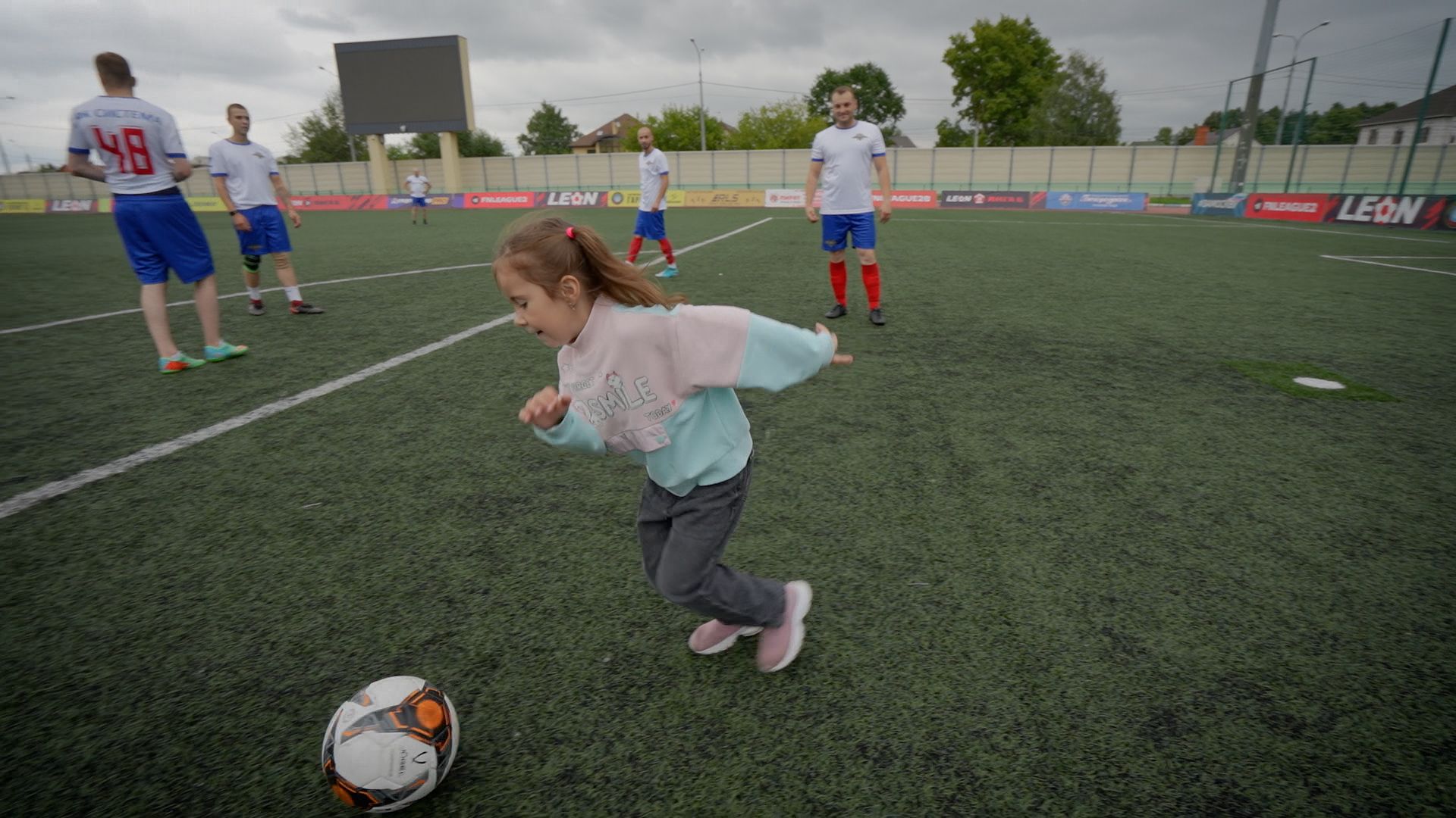 Домодедово, спорт, футбол, команда полицейских, зарядка