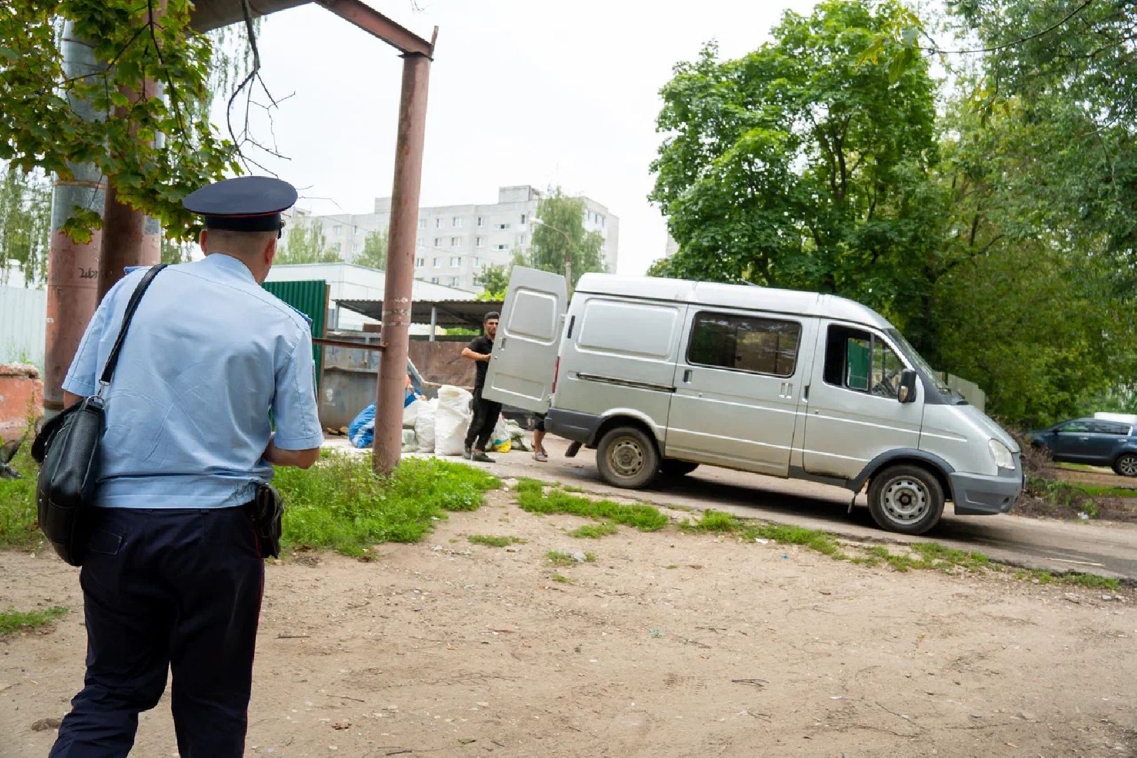 ЖКХ, мусор, ГУСТ, экология, полиция, рейд, Орехово-Зуево