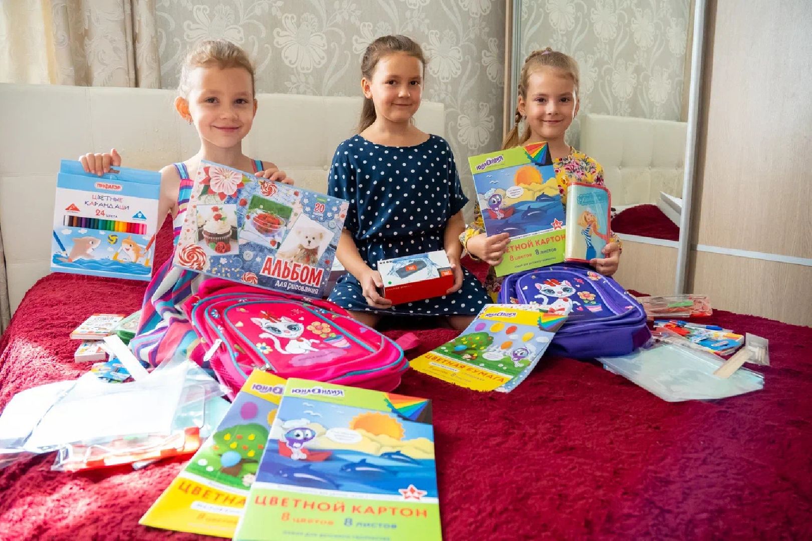 Соцподдержка, рюкзаки, первроклассники, губернатор, Заголовацкий, Орехово-Зуево