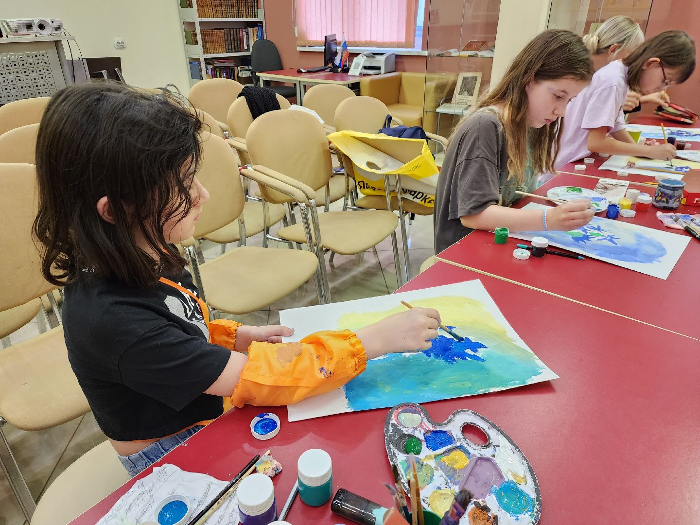 пушкино, художник, дети, мастер-класс,