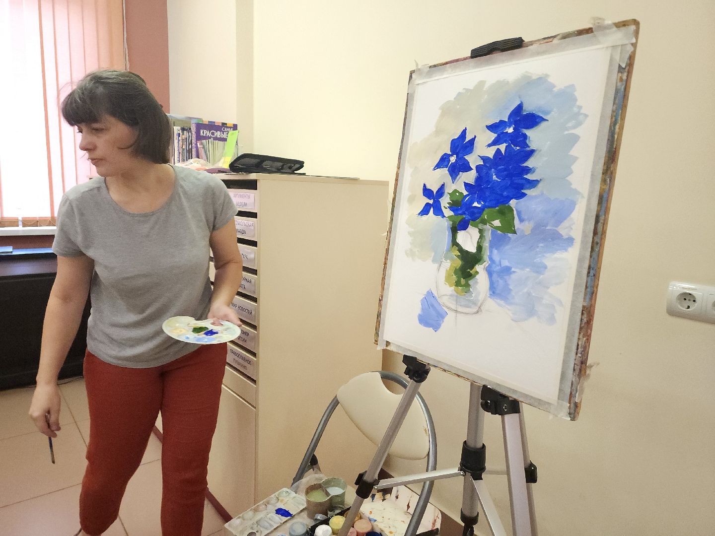 пушкино, художник, дети, мастер-класс,