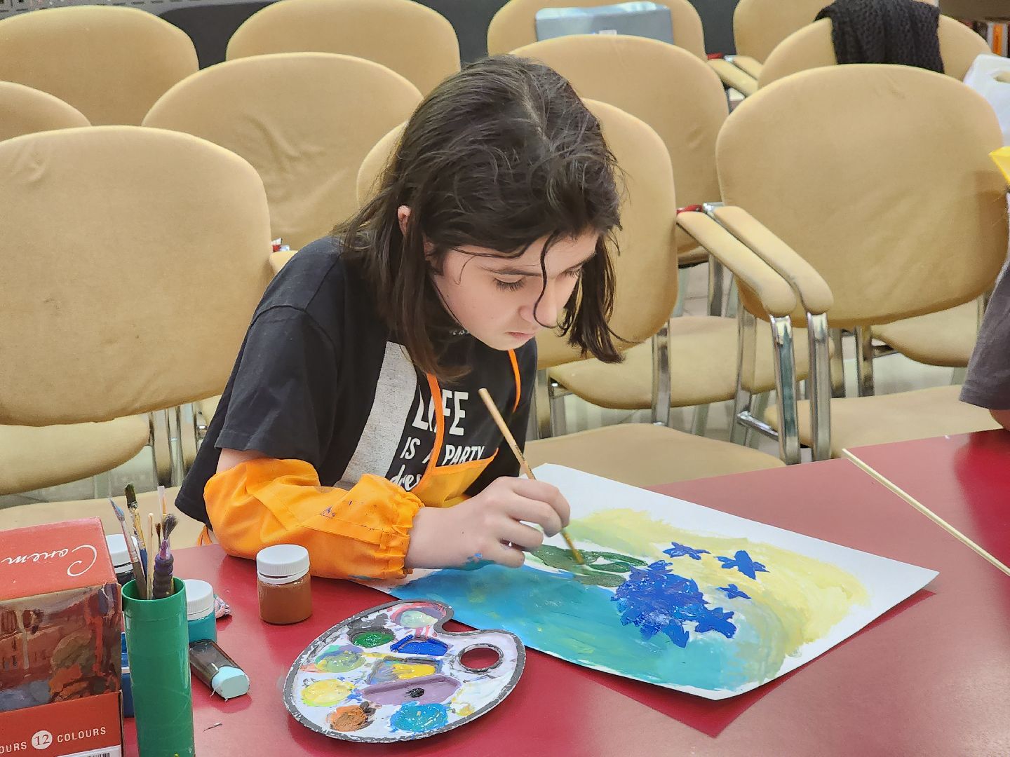 пушкино, художник, дети, мастер-класс,