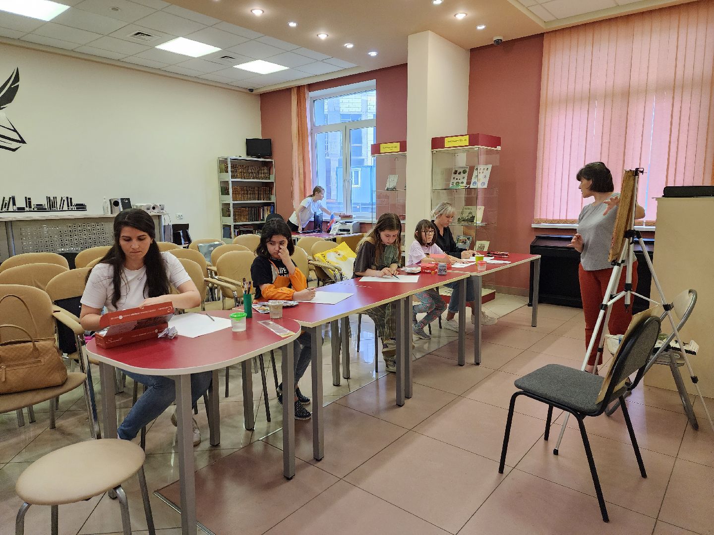 пушкино, художник, дети, мастер-класс,