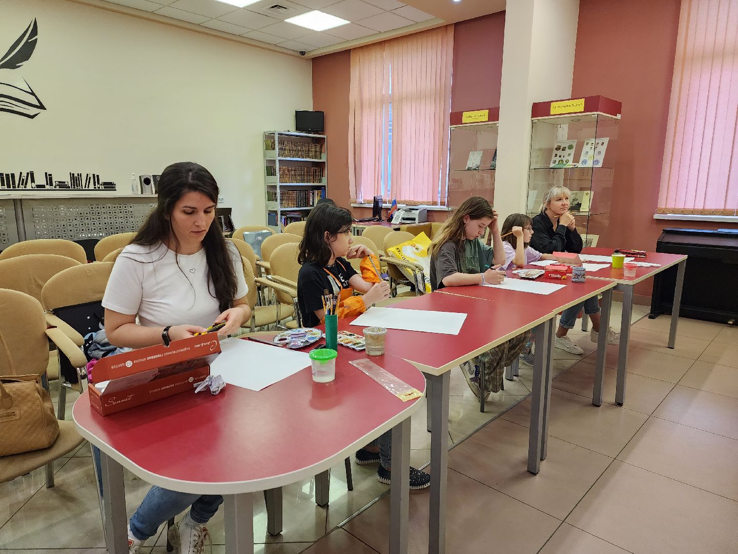 пушкино, художник, дети, мастер-класс,