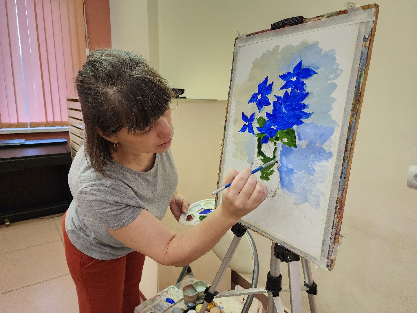 пушкино, художник, дети, мастер-класс,